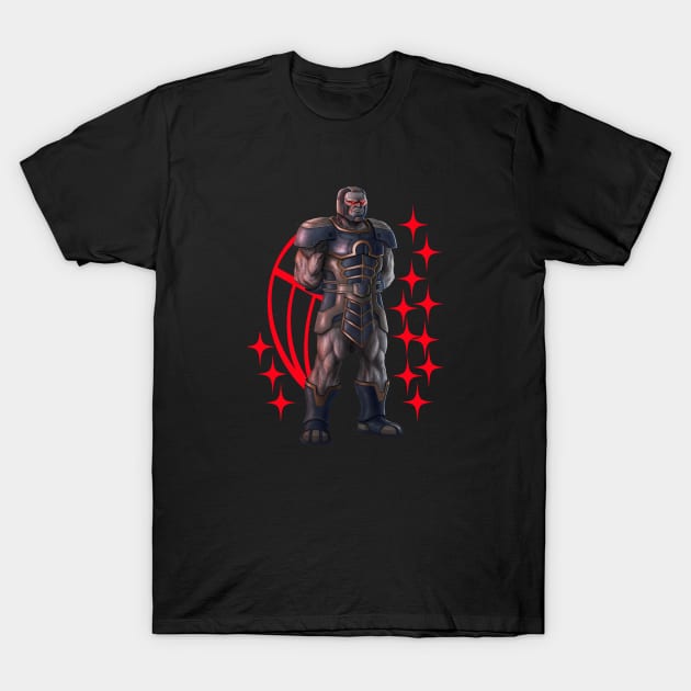 Darkseid cartoon T-Shirt by Alice Chevalier